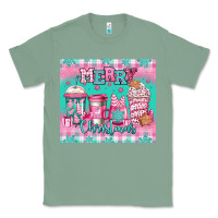 Sage merry Christmas pink coffee Classic Tee - Jasminsmagicworld