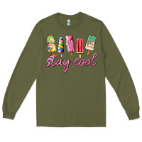 Army Green stay cool Long Sleeve Tee - AdoDesignShop
