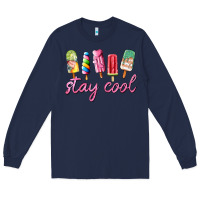 Navy stay cool Long Sleeve Tee - AdoDesignShop