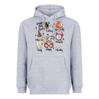 Heather Grey happy new year Heavyweight Hoodie - MaliasSmallBusiness