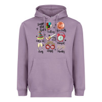Lavender happy new year Heavyweight Hoodie - MaliasSmallBusiness