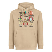 Mushroom happy new year Heavyweight Hoodie - MaliasSmallBusiness