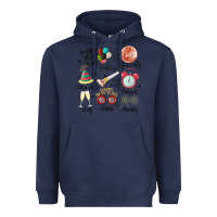 Navy happy new year Heavyweight Hoodie - MaliasSmallBusiness