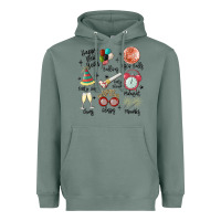 Sage happy new year Heavyweight Hoodie - MaliasSmallBusiness