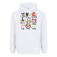 White happy new year Heavyweight Hoodie - MaliasSmallBusiness