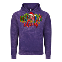Cloud Purple Christmas grampy claus Vintage Hoodie - FaDigitalArtStudio