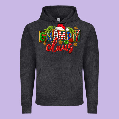 Christmas Grampy Claus Vintage Hoodie Designed By Fadigitalartstudio