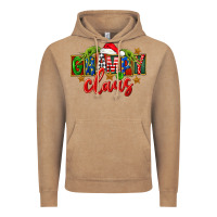 Vintage Coffee Christmas grampy claus Vintage Hoodie - FaDigitalArtStudio