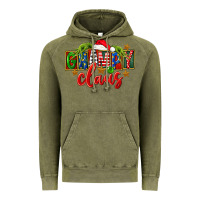 Vintage Olive Christmas grampy claus Vintage Hoodie - FaDigitalArtStudio