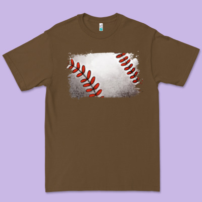 Baseball Brushstroke Premium Tee Designed By Ranaportraitstore
