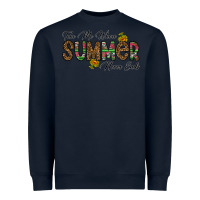 Navy take me where summer never ends Heavyweight Sweatshirt - CowhideDigitalArt