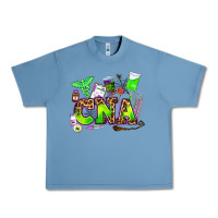 Pebble Blue cna halloween Urban Heavy Tee - AdoDesignShop