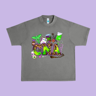 Cna Halloween Urban Heavy Tee Designed By Adodesignshop