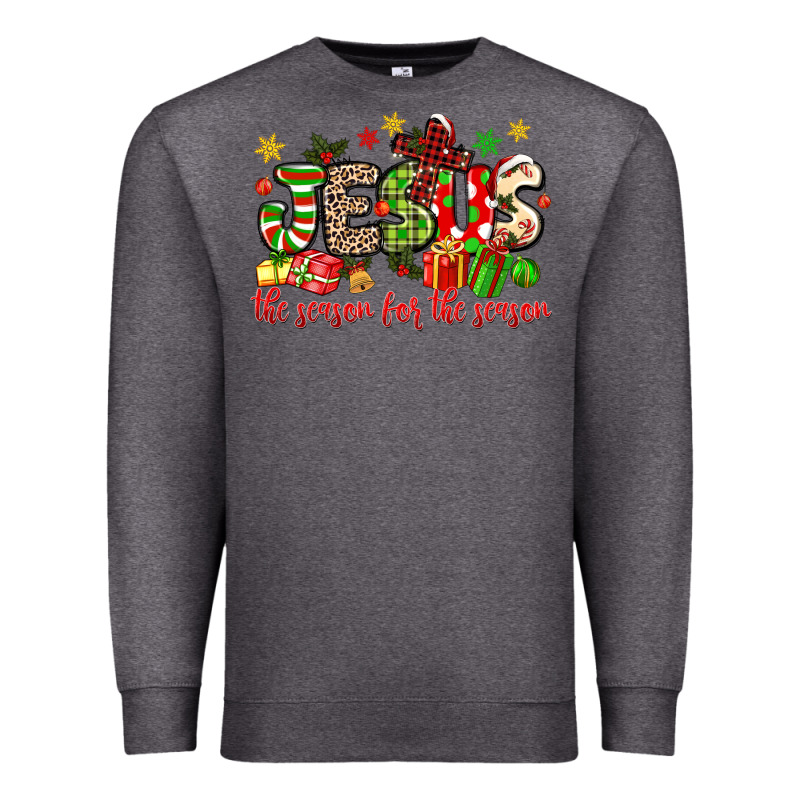Jesus The Reason For The Season Premium Sweatshirt by MaliasSmallBusiness | Teevron