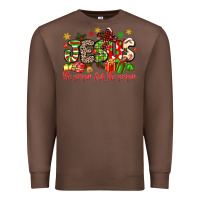 Chestnut jesus the reason for the season Premium Sweatshirt - MaliasSmallBusiness