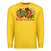 Lemon jesus the reason for the season Premium Sweatshirt - MaliasSmallBusiness