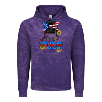Cloud Purple All American Mama 4th of July Vintage Hoodie - CowGirlArtShop