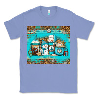 Colony Blue winter snowman coffee Classic Tee - Jasminsmagicworld