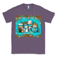 Lavender winter snowman coffee Classic Tee - Jasminsmagicworld
