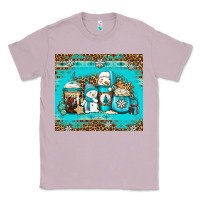 Lilac winter snowman coffee Classic Tee - Jasminsmagicworld