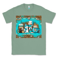 Sage winter snowman coffee Classic Tee - Jasminsmagicworld