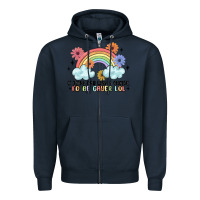 Navy gay pride Zipper Hoodie - MaliasSmallBusiness
