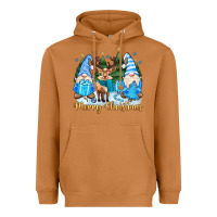 Meerkat merry christmas gnome Heavyweight Hoodie - MaliasSmallBusiness
