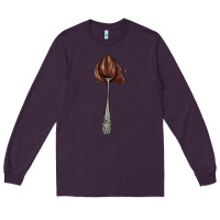 Plum spoon with chocolate Long Sleeve Tee - AdoDesignShop