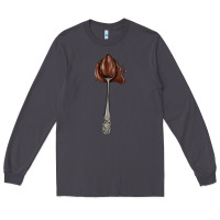 Smoke spoon with chocolate Long Sleeve Tee - AdoDesignShop