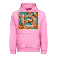 Fuchsia Pink just here for the pie Urban Hoodie - TumblerDesignByShophia