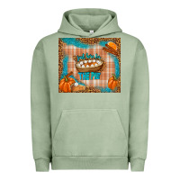 Pigment Oil Green just here for the pie Urban Hoodie - TumblerDesignByShophia