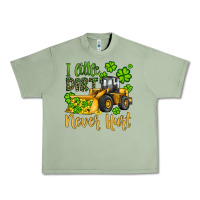 Oil Green a little dirt never hurt st patricks bulldozer Urban Heavy Tee - JahusDesignShop