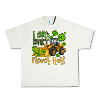 Pistachio a little dirt never hurt st patricks bulldozer Urban Heavy Tee - JahusDesignShop
