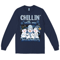 Navy chillin  with my sowmies Long Sleeve Tee - AdoDesignShop