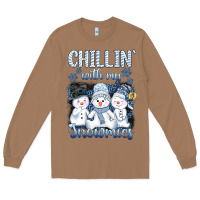 Toasted Coconut chillin  with my sowmies Long Sleeve Tee - AdoDesignShop