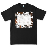 Black And Brown Cowhide Premium Tee | Teevron