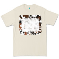 Bone black and brown cowhide Premium Tee - RanaPortraitStore