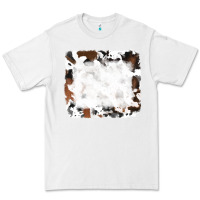 White black and brown cowhide Premium Tee - RanaPortraitStore