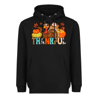 Black thankful Heavyweight Hoodie - MaliasSmallBusiness