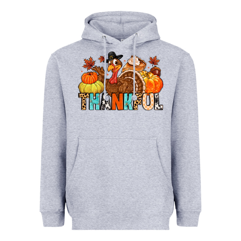 Thankful Heavyweight Hoodie by MaliasSmallBusiness | Teevron