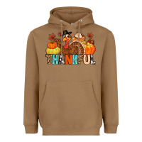 Toasted Coconut thankful Heavyweight Hoodie - MaliasSmallBusiness