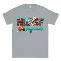 Heather Grey nurse squad Classic Tee - BundleAndBundleShop
