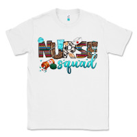 White nurse squad Classic Tee - BundleAndBundleShop
