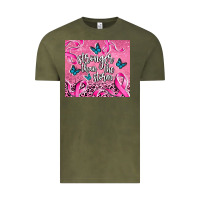 Vintage Olive stronger than the stormcancer Vintage Tee - AdoDesignShop
