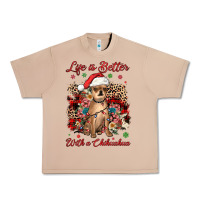 Burro christmas life is better with a chihuahua Urban Heavy Tee - JahusDesignShop