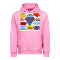 Fuchsia Pink super dad Urban Hoodie - TumblerDesignByShophia