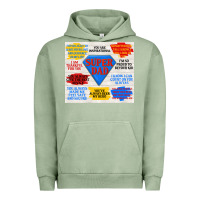 Pigment Oil Green super dad Urban Hoodie - TumblerDesignByShophia