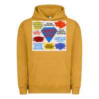 Pigment Peanut Butter super dad Urban Hoodie - TumblerDesignByShophia