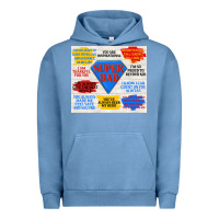 Pigment Pebble Blue super dad Urban Hoodie - TumblerDesignByShophia