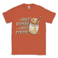 Copper Half Human Half Coffee Classic Tee - CowhideDigitalArt